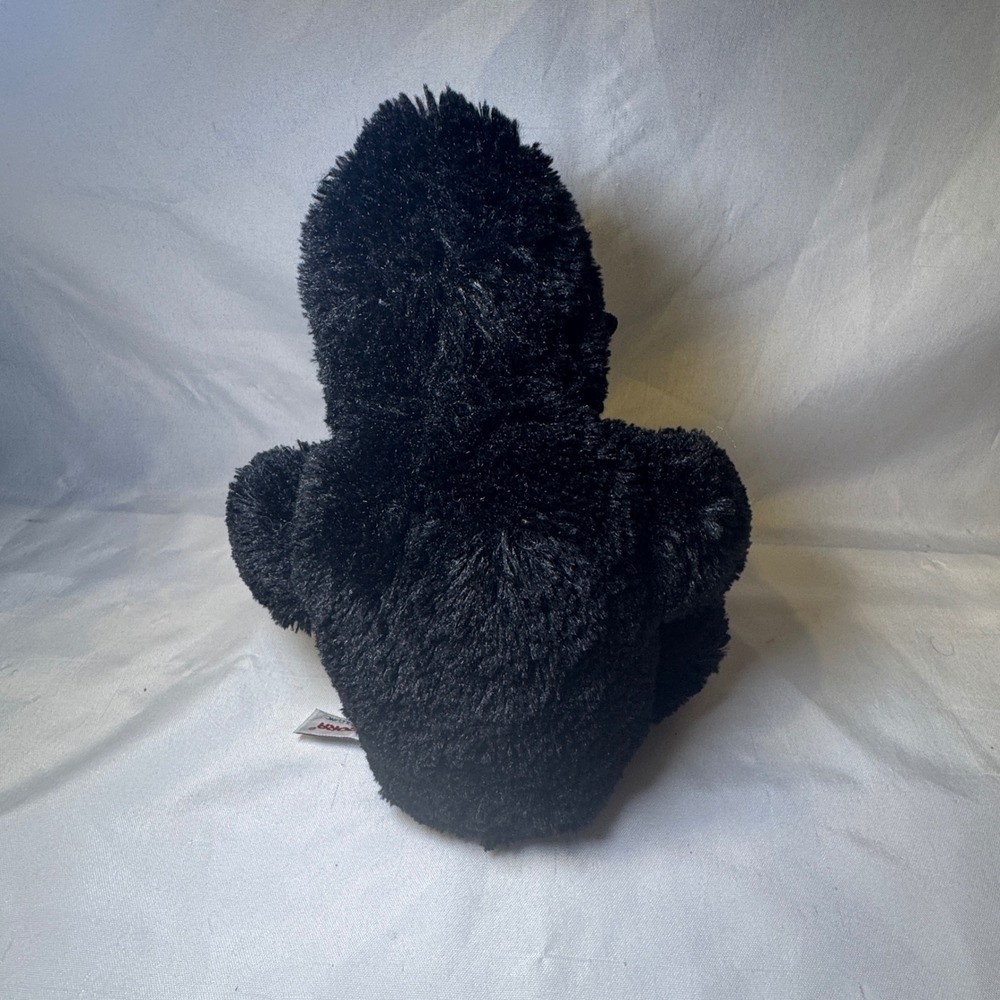 Aurora World Black Gorilla Plush Stuffed Animal Realistic Ape 12 Inch Toy - Picture 2 of 6